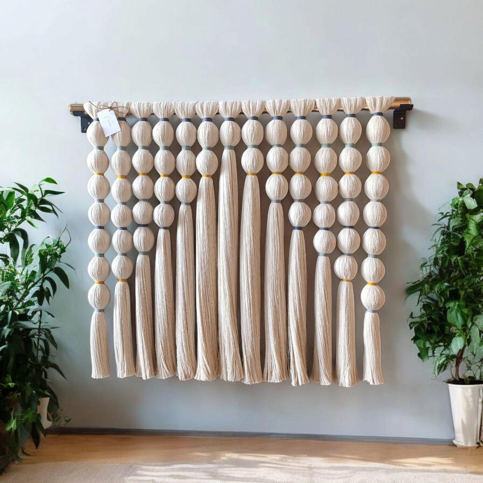 Boho Woven Wall Hanging, Large Wall Woven Tapestry, Large Macrame Wall Hanging, Woven Wall Art, Boho Tapestry for Home Decor,