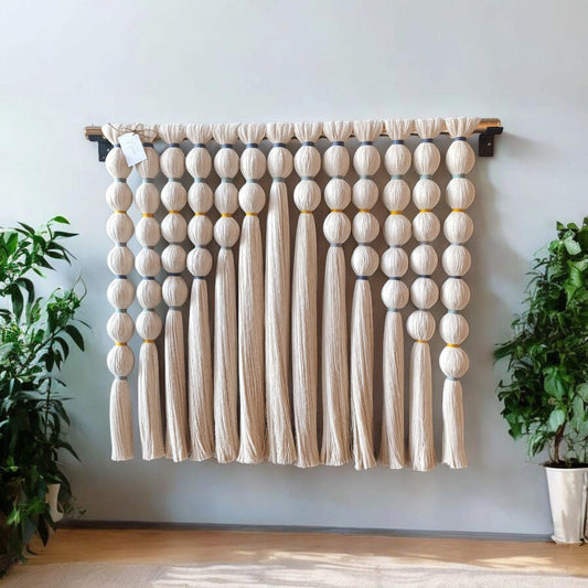 Boho Woven Wall Hanging, Large Wall Woven Tapestry, Large Macrame Wall Hanging, Woven Wall Art, Boho Tapestry for Home Decor,
