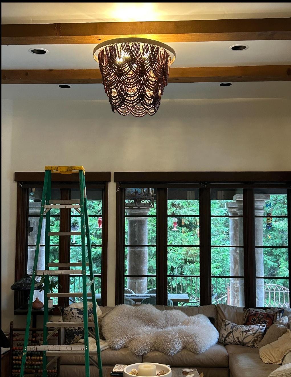 Brown Benden Chandelier,